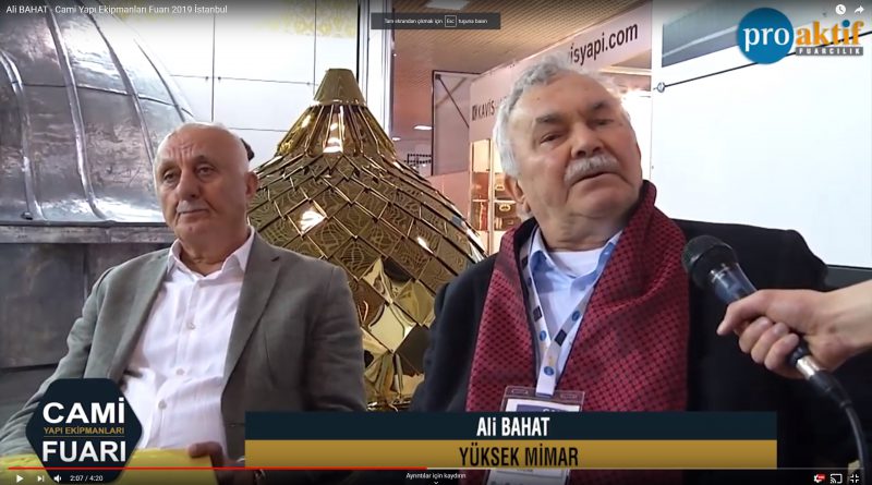 Ali Bahat Hoca 2019 Yılı Cami Fuarında